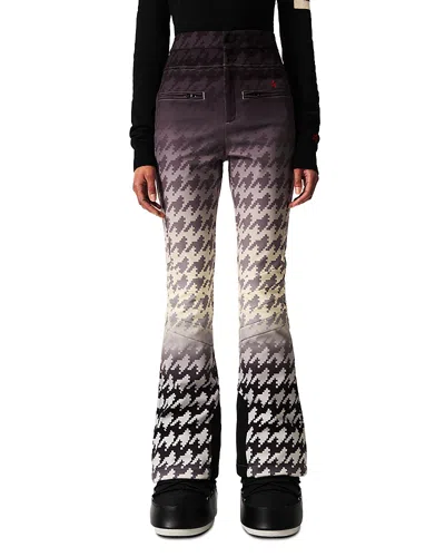 Perfect Moment High-waist Aurora Flare Ski Pant Xl In Animal Print
