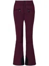 Perfect Moment Women's Mid-rise Aurora Ski Pant, Ski Pants, Burgundy, S In Red