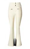 Perfect Moment High-waist Aurora Flare Ski Pant Xl In White