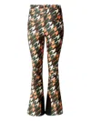 Perfect Moment High-waist Aurora Flare Ski Pant M In Orange