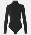 Perfect Moment High-neck Ski Bodysuit In Black