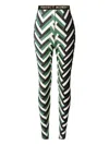 Perfect Moment Printed Base Layer Leggings In Multi