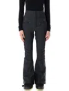 Shop Perfect Moment Black Aurora Flared Ski Trousers