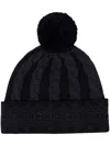 Perfect Moment Bobble Beanie In Black