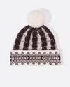 Perfect Moment Cable Knit Merino Wool Beanie Onesize In White