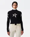 Perfect Moment Cable Merino Wool Sweater Xl In Navy