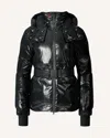 Perfect Moment Candice Down Parka Jacket M In Black