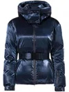 Perfect Moment Candice Down Parka Jacket Xl In Blue