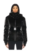 Perfect Moment Candice Down Parka Jacket Xl In 液黑色