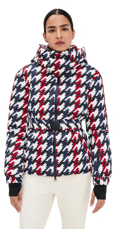 PERFECT MOMENT CANDICE SKI PARKA HOUNDSTOOTH