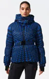 Perfect Moment Candice Down Parka Jacket S In Print