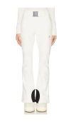 Perfect Moment High-waist Aurora Flare Ski Pant Xl In White