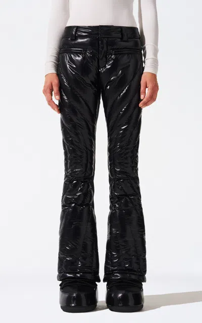 PERFECT MOMENT CARVING MID-RISE NYLON SKI PANTS