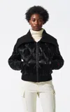 Perfect Moment Carving Nylon Ski Jacket In Black