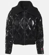 Perfect Moment Carving Quilted Down Ski Jacket In Black