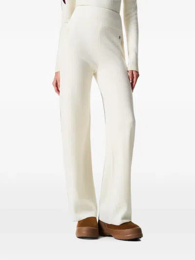 Perfect Moment Chalet Merino Wool Knitted Pant In Neutral