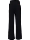 Perfect Moment Chalet Merino Wool Knitted Pant S In Black