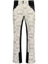 Perfect Moment Chamonix Ski Trousers In Bear Print