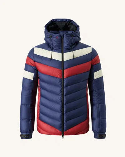 Perfect Moment Chatel Down Ski Jacket Xl In Blue