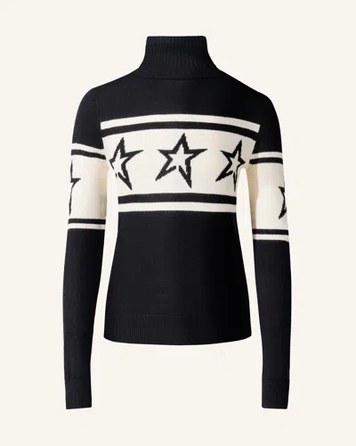 Perfect Moment Chopper Merino Wool Sweater In Black