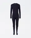 Perfect Moment Cora Merino Wool Jumpsuit Xs In Navy