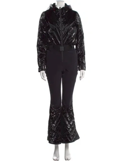 Pre-owned Perfect Moment Crew Neck Ski Suit In Black