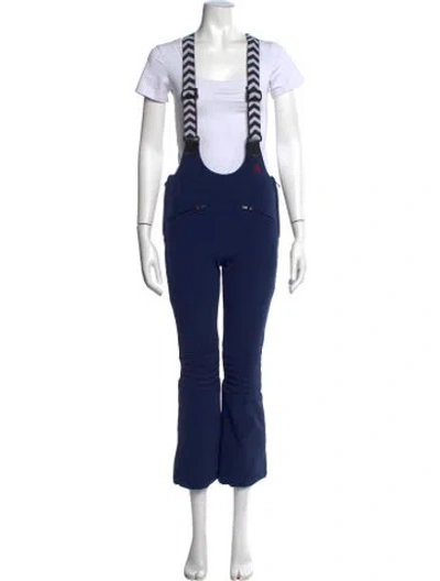 Pre-owned Perfect Moment Crew Neck Ski Suit In Blue