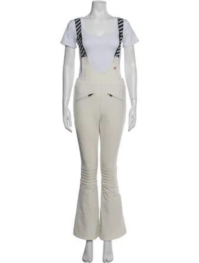 Pre-owned Perfect Moment Crew Neck Ski Suit In White