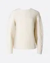 Perfect Moment Crystal Merino Wool Sweater In White