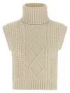 Perfect Moment Crystal Vest In Neutral