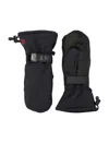 Perfect Moment Davos Logo-embroidered Padded Gloves In Black