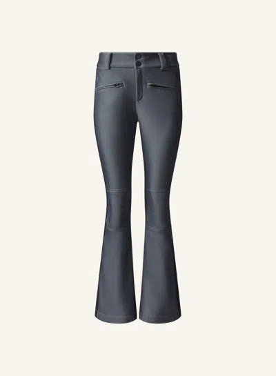 Perfect Moment Denim Aurora Mid-rise Ski Pant Xs In Blue