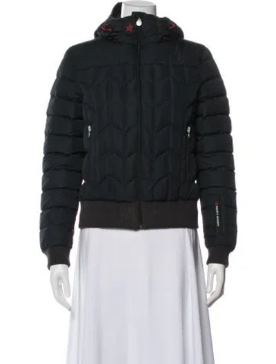 Pre-owned Perfect Moment Down Coat In Blue