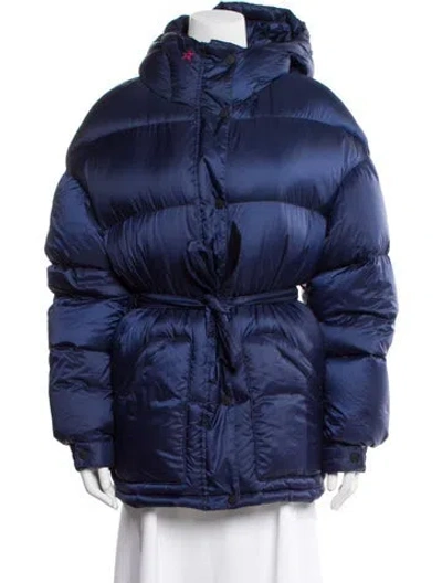 Pre-owned Perfect Moment Down Jacket In Blue