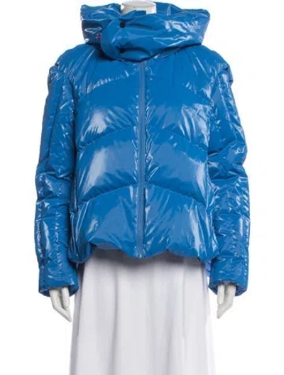 Pre-owned Perfect Moment Down Jacket In Blue