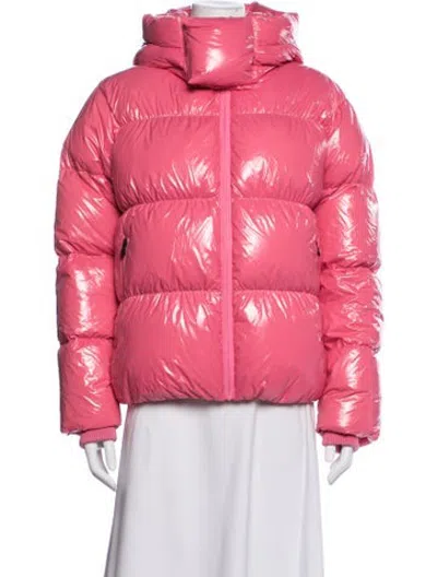 Pre-owned Perfect Moment Down Jacket In Pink