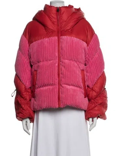Pre-owned Perfect Moment Down Jacket In Red