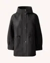 Perfect Moment Drawstring Parka Jacket Xl In Black