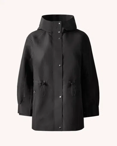 Perfect Moment Drawstring Parka Jacket Xl In Black