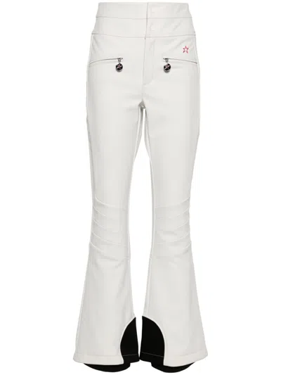 PERFECT MOMENT EMBROIDERED FLARED SKI TROUSERS