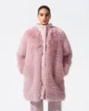 Perfect Moment Faux Fur Coat L In Pink