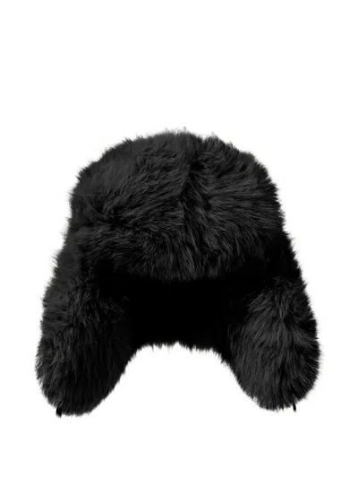 Perfect Moment Faux-fur Hat In Black