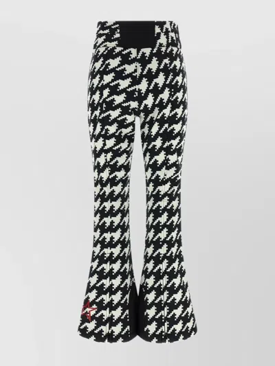 Perfect Moment Flared High Waist Trousers And Pockets In Black