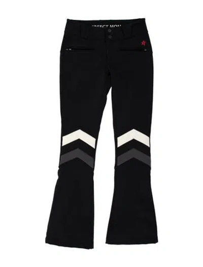 Pre-owned Perfect Moment Flared Pants In Black