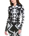 Perfect Moment Perfect Jacquard Base Layer In White