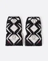 Perfect Moment Geo Print Down Leg Warmers Onesize In Geo-print