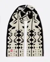 Perfect Moment Geo Print Merino Wool Scarf Onesize In Geo-print