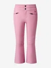 Perfect Moment Star-detail Zip-ankle Trousers In Pink