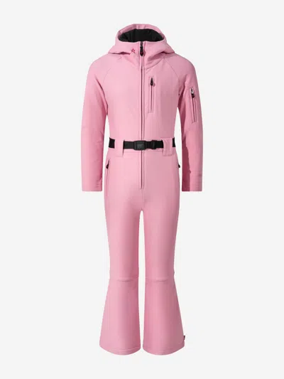 Perfect Moment Kids'  Girls Star Ski Suit In Pink