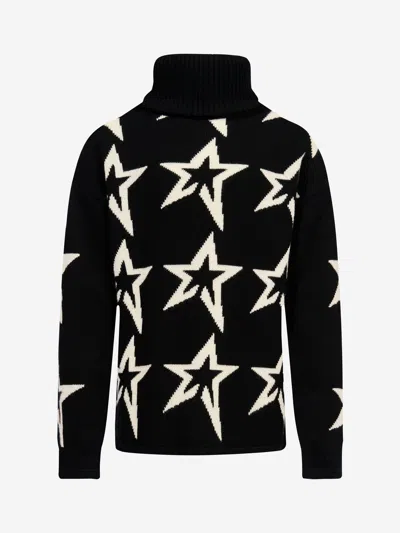 Perfect Moment Girls Stardust Jumper In Black